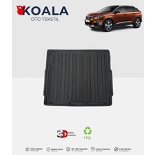 Peugeot 3008 Crossover (Üst Bagaj) (2017-2023) Uyumlu 3D Bagaj Havuzu