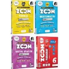Günay Yayınları 6. Sınıf Zoom Türkçe+Matematik+Sosyal+Paragraf Soru Bankası