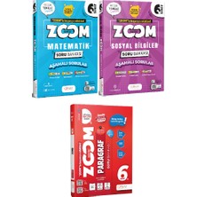 Günay Yayınları 6. Sınıf Zoom Matematik+Sosyal+Paragraf Soru Bankası