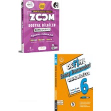 Günay Yayınları 6. Sınıf Zoom Sosyal Bilgiler Soru Bankası + Fi Yayınları Branş Denemesi