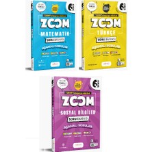 Günay Yayınları 6. Sınıf Zoom Matematik+Sosyal+Türkçe Soru Bankası
