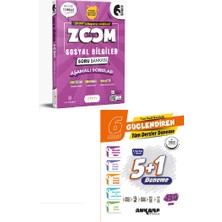 Günay Yayınları 6. Sınıf Zoom Sosyal Bilgiler Soru Bankası + Ankara Yayıncılık Deneme (5 Sarmal+1 Genel)