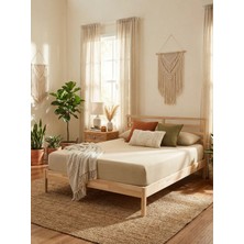 Comfort Craft Çift Kişilik Penye Lastikli Çarşaf - %100 Pamuk - 160 x 200 cm