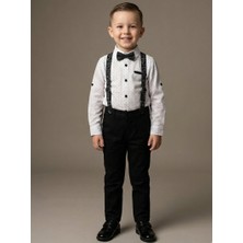 Terry Erkek Çocuk Papyonlu Askılı Takım