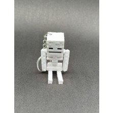 UstaPrint3D Eklemli Skeleton Anahtarlık Hareketli 3D Baskı Iskelet Figür Anahtarlık