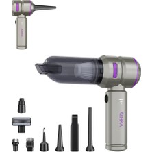 Astraltech Şarjlı Mini El Süpürgesi Üfleme ve Vakum Özellikli