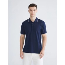 LC Waikiki Lacivert Polo Yaka Erkek Tişört