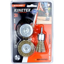 Store Mania Ieg™ 3pcs  Saçaklı Tel Fırça Seti ()