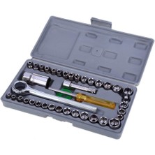 Store Mania Ieg™ 40 Parça  Lokma Takımı Plastik Kutulu Combınatıon Socket Wrench Set ()