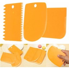 Store Mania Ieg™ Hamur Şekillendirici Kesici Kazıyıcı Pasta Kek Dekorasyon Seti ()