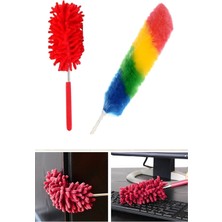 Store Mania Ieg™ 2 Li Set Mikrofiber Teleskobik Toz Alma -Antistatik Toz Püskülü Duster ()