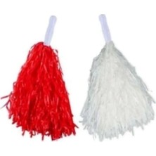 Store Mania Ieg™ Kırmızı Beyaz Gösteri Ponponu