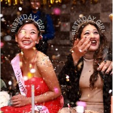 Store Mania Ieg™ Gümüş Kristal Taşlı Birthday Girl Tacı