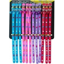 Store Mania Ieg™ Pati Desenli Ayarlanabilir Silikon Kedi Tasması