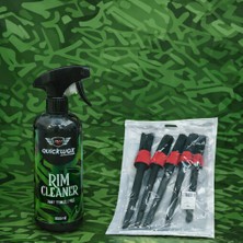 Quickwax Jant Temizleyici(Rım Cleaner) 500ML ve 5li Detay Fırçası