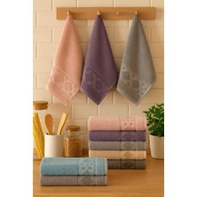 Tkçtb 6 Parça Mutfak Havlusu Seti %100 Pamuklu Carla Tkçtb