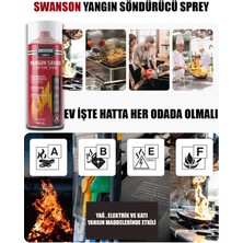 Store Mania Ieg™ 3 Adet Yangın Söndürücü - Yangın Savar Sprey 500ML + 500 ml + 500 ml  Ev - Ofis - Oto Ar