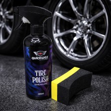Quickwax Lastik Parlatıcı(Tıre Polısh) ve Özel Lastik Parlatma Süngeri