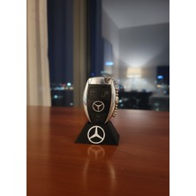 Mercedes Anahtarlık Standı – Şık Dekoratif Anahtar Sergileme Aparatı