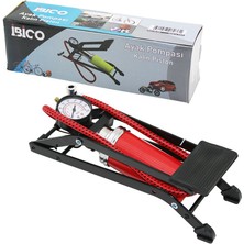 Store Mania Ieg™ Yatay Model Kalın Pistonlu Ayak Pompası Oto-Araç - Bisiklet-Motor Lastik - Top - Şişm