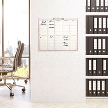 Store Mania Ieg™ Şeffaf Kendiliğinden Yapışkanlı Kalemli Haftalık Planlayıcı 40CM-50CM ()