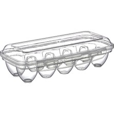 Store Mania Ieg™ 10 Bölmeli Kilitli Kapaklı Yumurtalık Saklama Kutusu YU110 ()