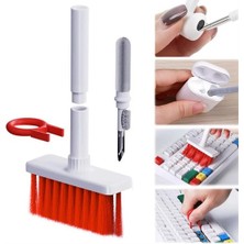 Store Mania Ieg™ Çok Amaçlı Kırmızı Hassas Fırça Başlıklı  Bilgisayar Laptop Temizleme Fırçası (