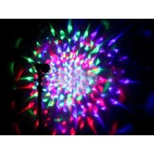 Store Mania Ieg™ Renkli LED Döner Başlıklı Disko Ampulü