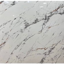 Store Mania Ieg™ Beyaz Mermer Desenli Yapışkanlı Folyo Kaplama Kağıdı