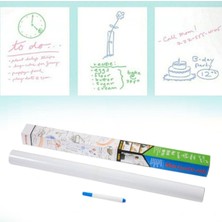 Store Mania Ieg™ Silinebilir Kalemli Sticker  Duvara Yapışabilen Yazı Tahtası 60X200 cm ()