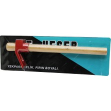 Store Mania Ieg™ Vakumlu Kırmızı Keser Ahşap Saplı ()