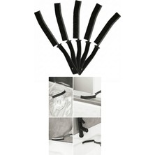 Store Mania Ieg™ 5 Adet Ince Kıl Fırça Banyo Mutfak Pencere Oluk Klozet Kenarı Kavisli Detay Temizleme F�