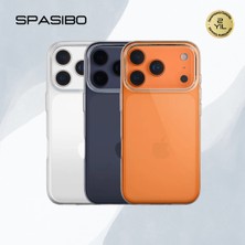 Spasibo iPhone 17 Pro Kılıf Ultra Clear Şeffaf - 2 Yıl Sararmama Garantili & Darbe Emici
