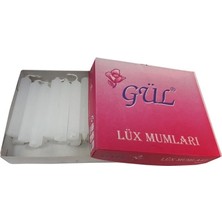Store Mania Ieg™ Küçük Beyaz Mum 20Lİ Kutu ()
