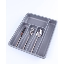 Store Mania Ieg™ Gri - 5 Bölmeli Çekmece Içi Kaşıklık 36X29X5CM ()