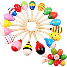 Store Mania Ieg™ Renkli Ahşap Marakas