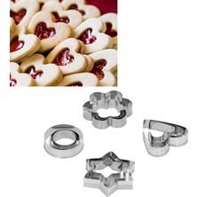 Store Mania Ieg™ Kek Kalıbı - Bisküvi Kalıbı - Fondan Kalıbı 12 Adet