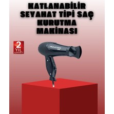 Epilons Katlanabilir Saç Kurutma Makinesi Seyahat Tipi Taşınabilir Tasarım