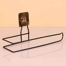 Store Mania Ieg™ Kendiliğinden Yapışkanlı Krom Paslanmaz Metal Havlu Kağıtlık Aparatı ()