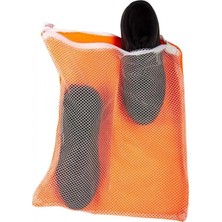 Store Mania Ieg™ Fermuarlı - Hassas Çamaşır Terlik  Ayakkabı Yıkama Filesi Büyük Boy