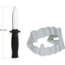 Store Mania Ieg™ Vampir Dişi - Şaka Bıçağı - Tiyatro Oyun Seti 2li Set