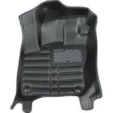 Deluxrider Volkswagen Tiguan 2024-GÜNÜMÜZ Uyumlu Ithal, Suni Deri, Eva Dolgulu Havuzlu 5d Paspas