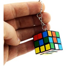 Store Mania Ieg™ Nostaljik Zeka Küpü Sihirli Mini Rubik Anahtarlık