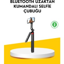 Store Mania Ieg™ Tripodlu Selfie Çubuğu Uzaktan Kumandalı Canlı Yayın Uyumlu