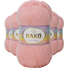 Store Mania Ieg™ 5 Adet Elite Baby El Örgü Ipi Tüylenmeyen Bebek Yünü Pudra 6165