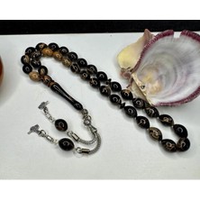 İskenderun Tesbih Iskenderun Tespih Ferdi Güven Usta Işçilikli Sıkma Kehribar Tesbih