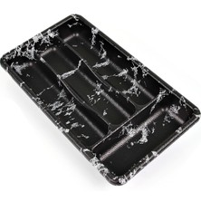 Store Mania Ieg™ 4 Gözlü Mermer Desenli Kaşıklık ROYALEKS-57081