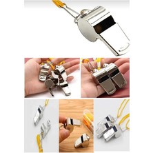 Store Mania Ieg™ Metal Düdük - Hakem Düdüğü - Deprem Düdüğü - Kamp Düdüğü 5 Adet