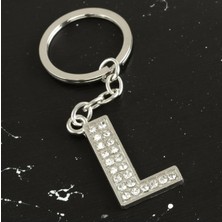Store Mania Ieg™ L Harfli Taşlı Anahtarlık