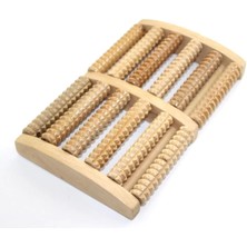 Store Mania Ieg™ 12 Silindirli Ahşap Ayak Masaj Aleti MZ-511A